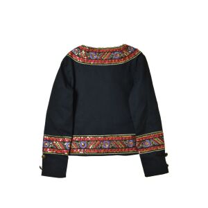 Rosalita black-red glitter girls blazer – 104 cm 127398829 - Kids' Sweater & Cardigan