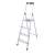 Krause Monto Safety 4-Stufen-Leiter, kompakt und leicht