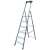 Krause Monto Safety 6-Stufen-Leiter, höher für größere Reichweite