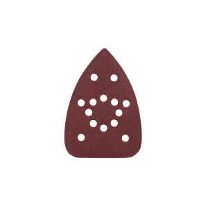 Delta csiszolópapír #DED7063 80gr 140x140x93mm, tépőzáras, 5db-os szett