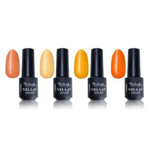 Moonbasa Nails Gél lakk UV LED 4x4ml szett 4 gél lakk színnel - MoonbasaNails