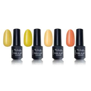 Moonbasa Nails Gél lakk UV LED 4x4ml szett 4 gél lakk színnel - MoonbasaNails