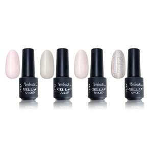 Moonbasa Nails Gel Lac UV LED 4x4ml gél lakk szett - Körömápolás