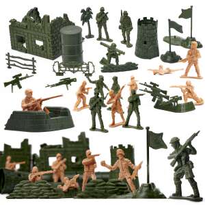 114 db-os Katonai játék készlet 47008216 Figurák