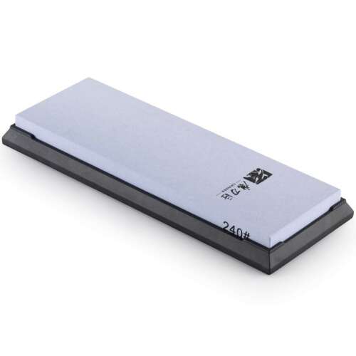 TAIDEA #240 Grit Sharpening Stone with Non-Slip Rubber Base
