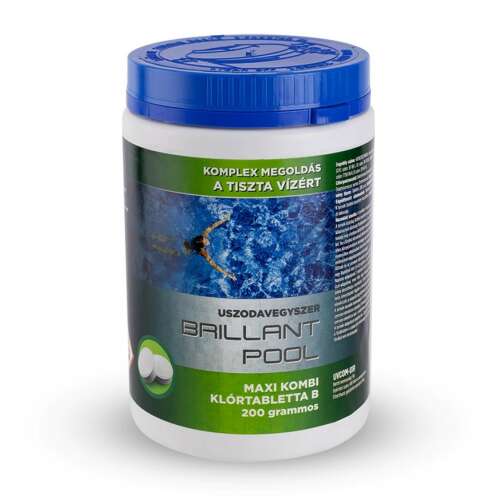Brillant Pool Maxi Kombi 200g Chlórové tablety, 1kg