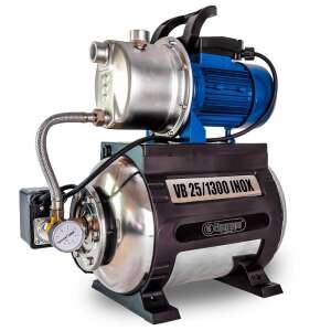 Pompa de apă Elpumps VB 25/1300 INOX, din oțel inoxidabil, automată, rezervor 25L, 1300W, 6.3m3/h - Irigare