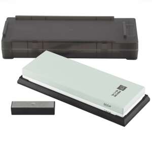 TAIDEA Knife Sharpening Stone Set, #240/800 Grit, with Stand and Diamond Cleaner - Taidea