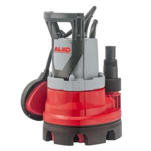 Pompa submersibilă Al-ko Drain 9500 pentru apă murdară, roșie și gri, cu comutator cu plutitor - Pompe submersibile