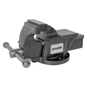 ISKRA ERO IE-TV150F bench vise, 150mm jaw width, cast iron, black - Vise