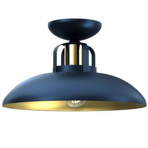 Lampa sufitowa w kolorze niebieskim ze złotymi akcentami, Felix - Felix