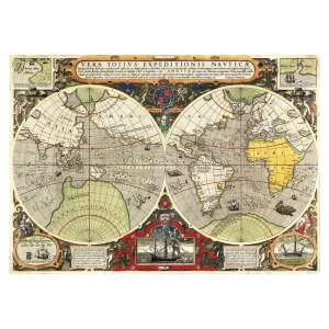 Clementoni Ősi Tengeri Térkép Kirakó - 6000 darab 47014123 - Clementoni Puzzle