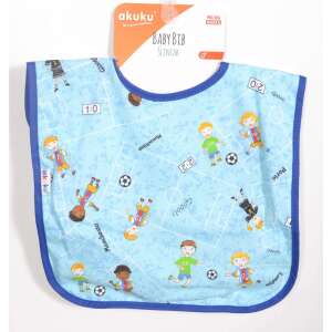 Akuku бебешка лигавник с футболен дизайн - Биберон, кърпа за бюфет и Кресло