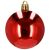 Springos red shiny Christmas tree ornament