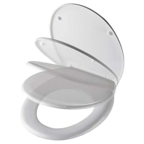 Easy Click WC Ülőke - Lassú Záródás - Fehér