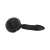 Purlov self-cleaning pet hair brush, black