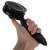 Purlov self-cleaning pet hair brush in hand, black