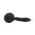 Purlov self-cleaning pet hair brush, black