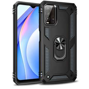 Fekete Samsung Galaxy A33 5G ütésálló tok gyűrűs tartóval - Galaxy