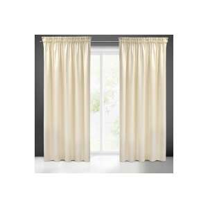 Sibel Pierre Cardin krémszín bársony függönyök, 140x270 cm - Pierre Cardin