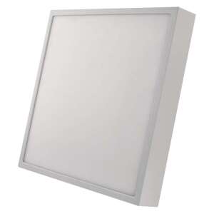 EMOS NEXXO LED panel ceiling light, square, white frame, 28.5W, CCT - EMOS