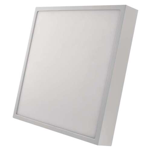 EMOS NEXXO LED panel ceiling light, square, white frame, 28.5W, CCT