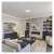 EMOS NEXXO LED panel ceiling light in a modern living room