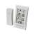 Emos wireless weather station with indoor and outdoor temperature and humidity display, clock, moon phase, and weather forecast