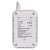 EMOS GS869 Methane Gas Detector, white, back view with technical specifications