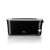 Domo 4-slice toaster, black with stainless steel top, front view