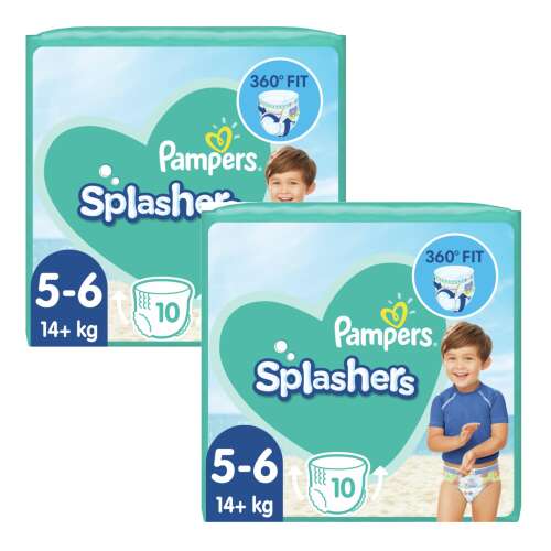 Pampers Splashers Plienky na plávanie 14kg+ Junior 5-6 (2x10ks)