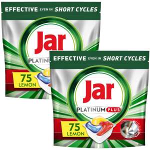 Jar Platinum Plus Zitrone All-In-One Spülmittelkapseln 2x75St. 47219431 Waschmaschinenpads