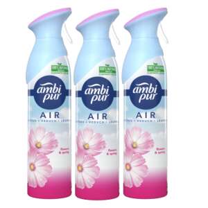 Ambi Pur Flowers & Spring Osviežovač vzduchu v spreji 3x300ml