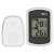 Emos wireless indoor and outdoor thermometer, showing current temperature readings