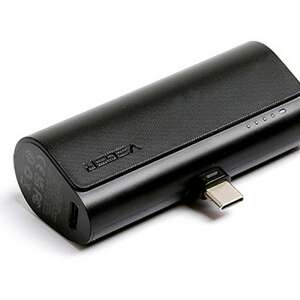 Veger PlugOn Power Bank, 5000mAh, 20W PD, USB-C, negru - Veger