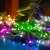 Somogyi Home colorful LED fairy lights, 30 lights, 3.2m long, close-up