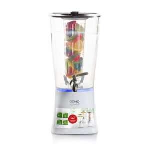 Domo My Lemonade beverage dispenser with fruit infuser, 4L capacity, white - Domo