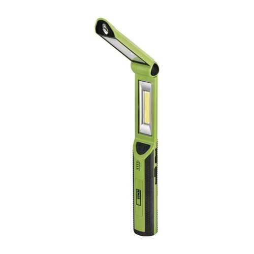 Emos rechargeable COB LED work light, green, 670 lumens, P4535
