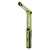 Emos rechargeable COB LED work light, green, 670 lumens, P4535, angled view