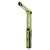 Emos rechargeable COB LED work light, green, 670 lumens, P4535, angled view