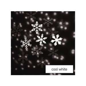 Emos LED projector DCPC04, snowflake projection, cool white - EMOS