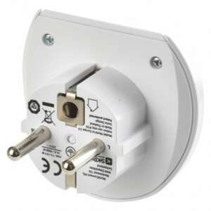 Emos travel adapter for European countries, white, 250V~/16A max - Network Adapter