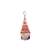 Red and white Christmas gnome ornament with reindeer pattern, 16cm, Artezan