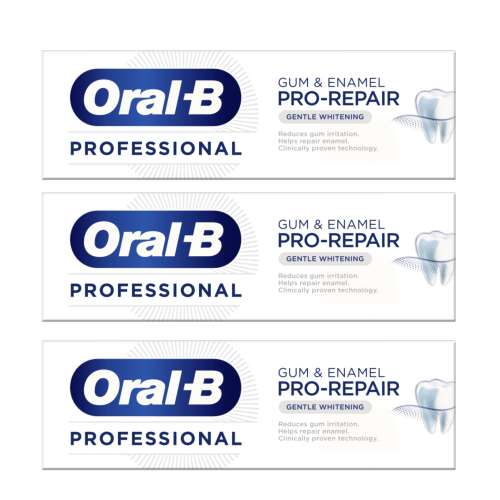 Zubná pasta Oral-B Professional Gum & Enamel Pro-Repair 3x75ml 47064704