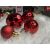 Assorted Springos red and white Christmas tree ornaments