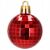 Springos Christmas tree bauble set 105pcs #red/white 126851540