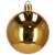 Goldene Weihnachtskugel, einfache Kugel