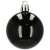 Black Christmas tree bauble