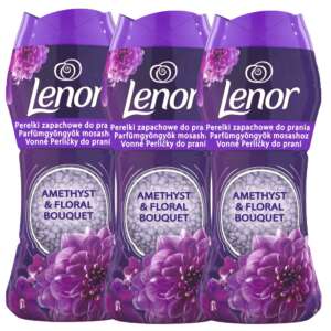Lenor Amethyst & Floral Bouquet Perle Parfum 3x210g - 45 spălări