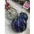 Springos 30-piece Christmas bauble set, 6cm, dark blue, gold 78665780